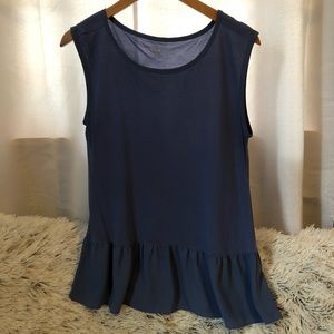 LOFT Peplum Top